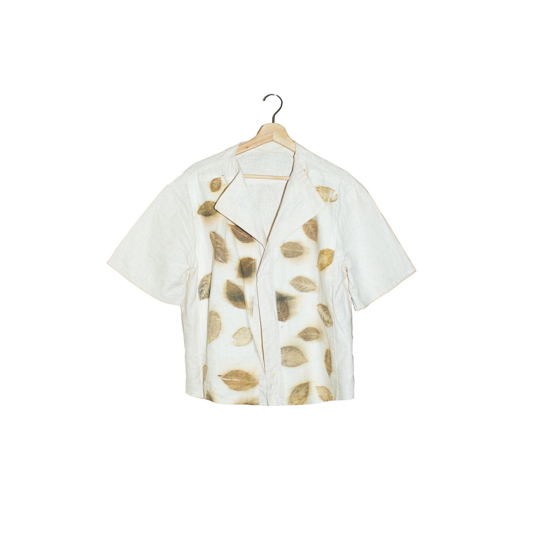Summer Leaf Button-Up