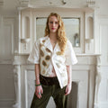 Summer Leaf Button-Up