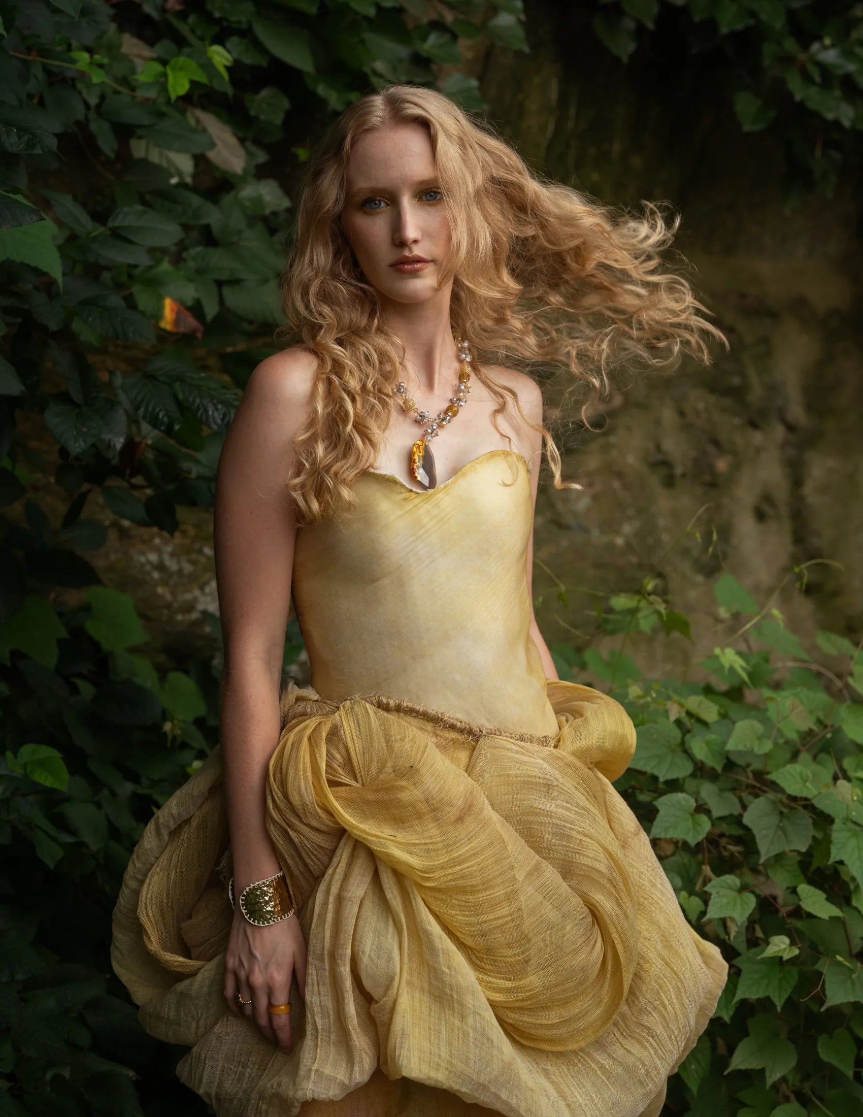 Haley Hyde wears Mikael Pono